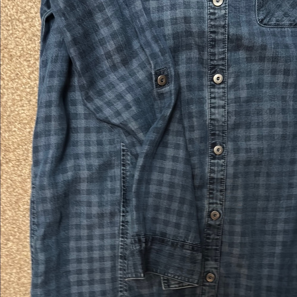 J Jill Check denim dress NWT SP - Picture 5 of 5